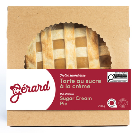 Tarte au sucre à la crème